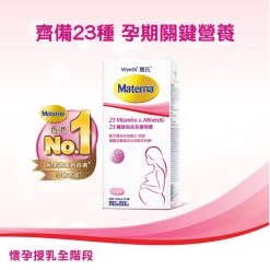 Wyeth Materna Vitamins&Mineral 100pcs