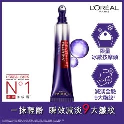L'Oreal Paris Revitalift Filler Eye Cream For Face (With Metal Head Applicator) 30ml
