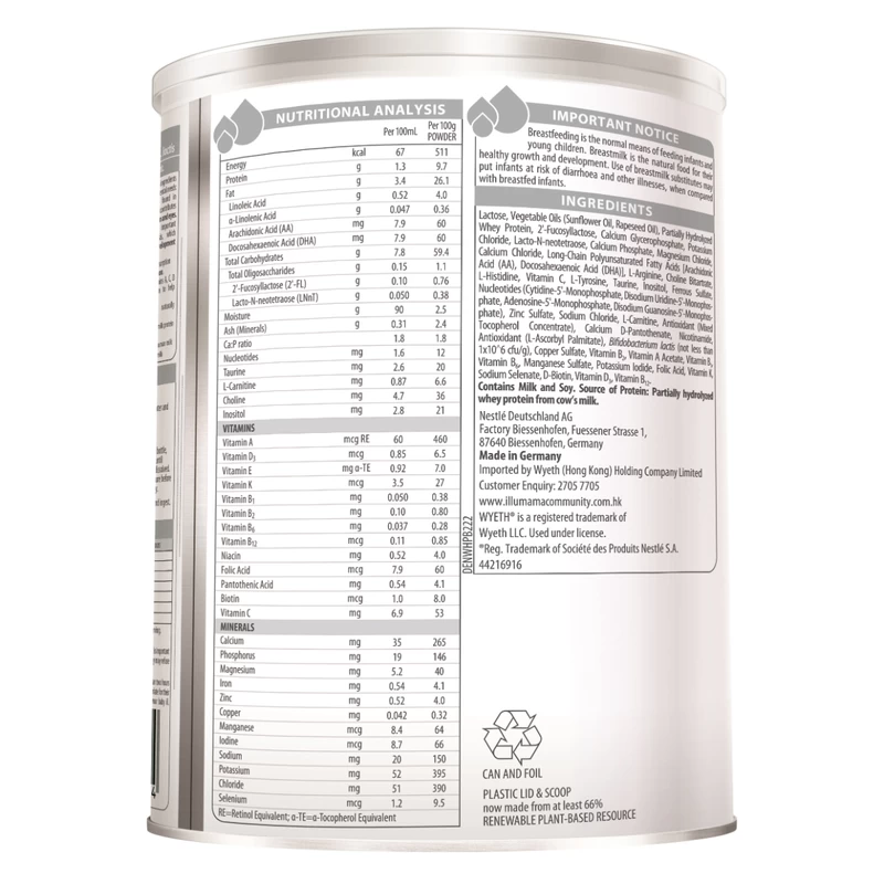 Illuma HA Stage 1 800g - Image 3