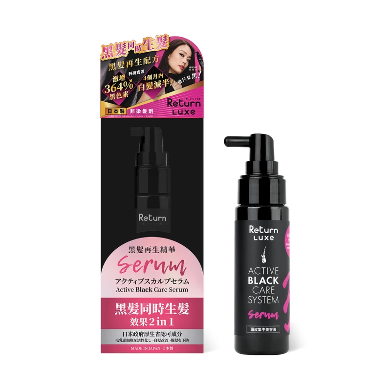 Return Luxe Active Black Care Serum 50ml