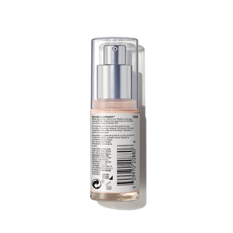 Revlon Illuminance Skin-Caring Foundation 109 Light Ivory 30ml - Image 2