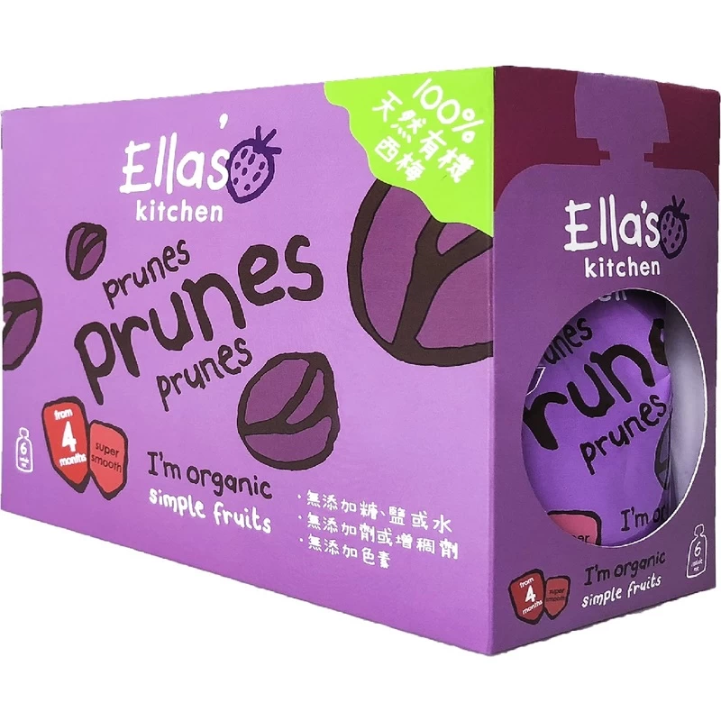 Ella's Kitchen Prune Multi Pack 70g X 6 Packs