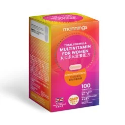 Mannings Multivitamin For Women Tablets 100pcs