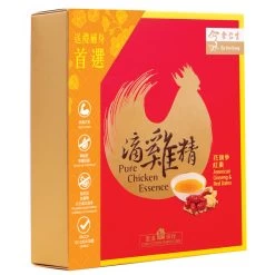 Eu Yan Sang American Ginseng & Red Dates Chicken Essence 60g X 6 Bags