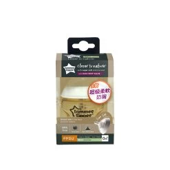 Tommee Tippee Closer To Nature 150ml PPSU Bottle With Super Soft Slow Flow Teat (0-3m)