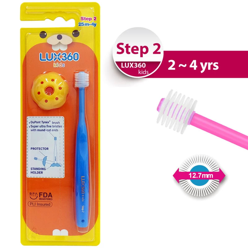 Vivatec LUX360 Toothbrush Step2 (2-4Y) (Random Color) 1pc