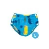 Charlie Banana 2-in-1 Swim Diaper & Training Pants W/snaps Malibu Large 1pc